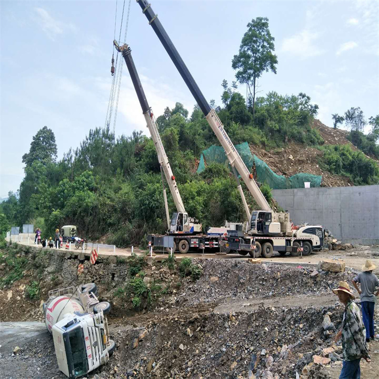 延边延边24小时应急道路救援吊装吊装现场实拍